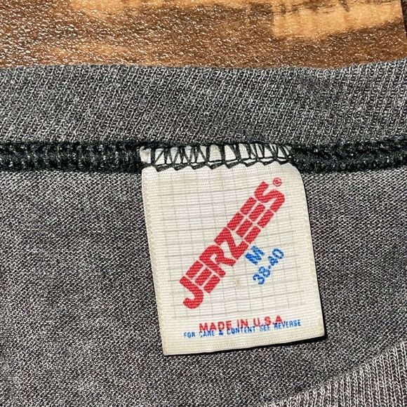 Vtg 1980s Happiness is Big Bucks Heather Grey Whitetail Deer Hunting Shirt Small - Picture 6 of 9